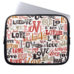 Love 1 laptop sleeve