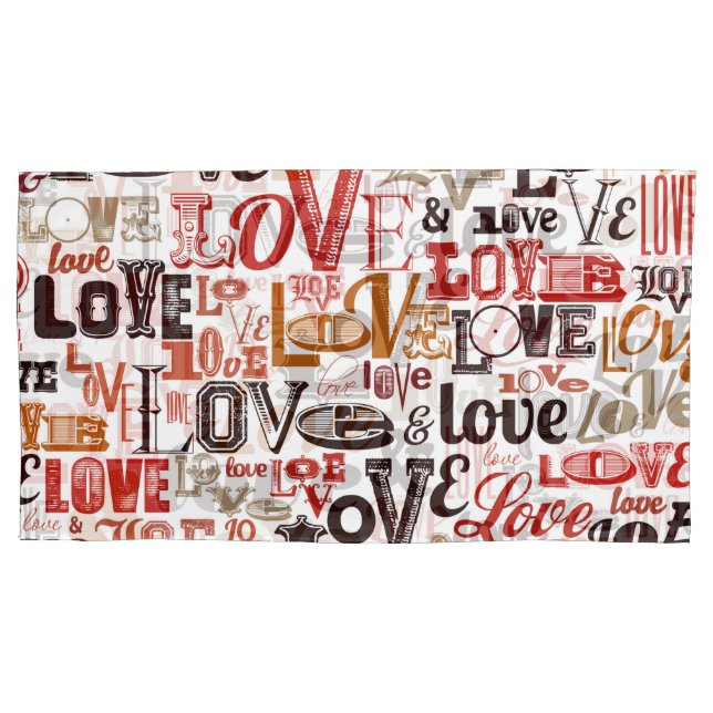 Love 1 pillowcase (Front)