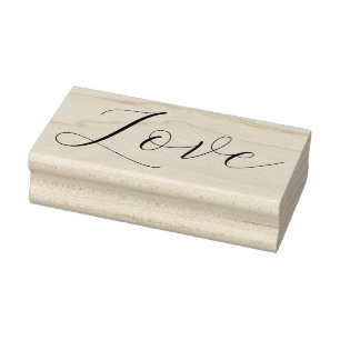 LOVE 1"x2.5" Rubber Stamp / Emeline