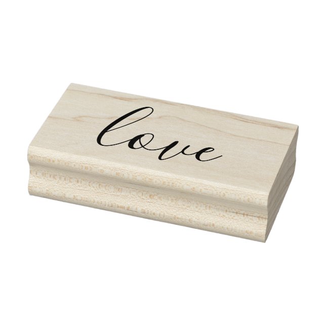 LOVE 1"x2.5" Rubber Stamp / Morgana (Stamp)