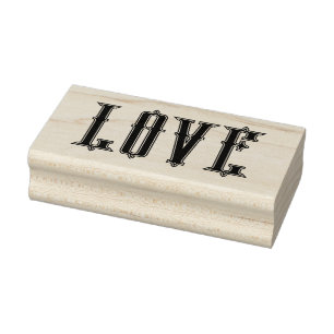 LOVE 1"x2.5" Rubber Stamp / Phoenix