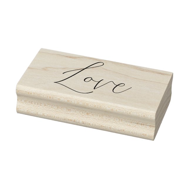 LOVE 1"x2.5" Rubber Stamp / Soulmate (Stamp)