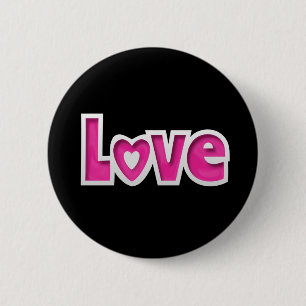 Love 2 Inch Round Button