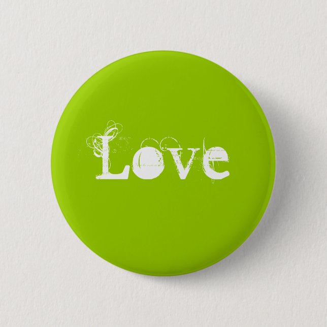 Love 2 Inch Round Button (Front)