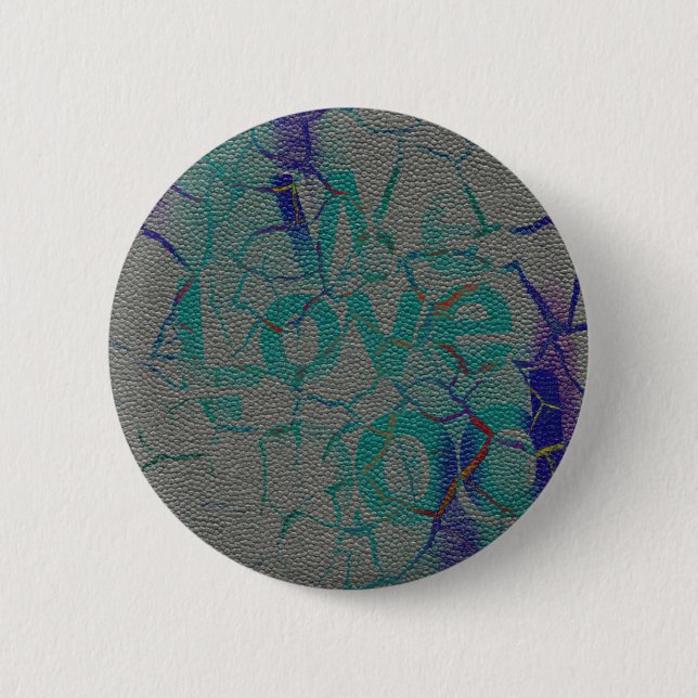 Love 2 Inch Round Button (Front)