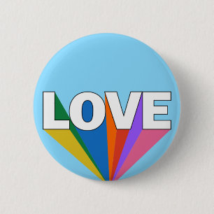Love 2 Inch Round Button