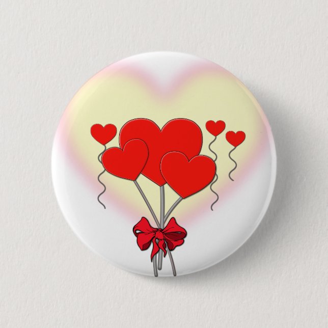 Love 2 Inch Round Button (Front)