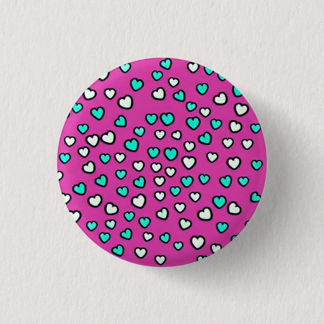 Love 3 Cm Round Badge (Devant)