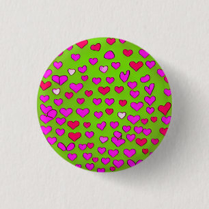 Love 3 Cm Round Badge 1 Inch Round Button
