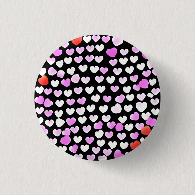 Love 3 Cm Round Badge 1 Inch Round Button (Front)