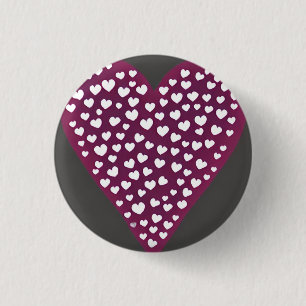 Love 3 Cm Round Badge 1 Inch Round Button