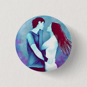 Love 3 Cm Round Badge 1 Inch Round Button