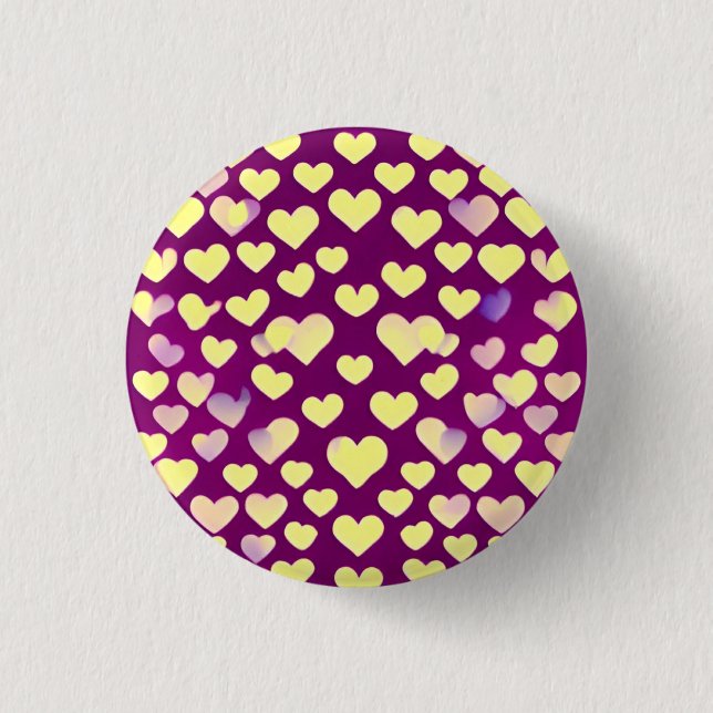 Love 3 Cm Round Badge 1 Inch Round Button (Front)