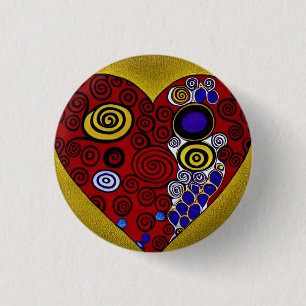 Love 3 Cm Round Badge 1 Inch Round Button