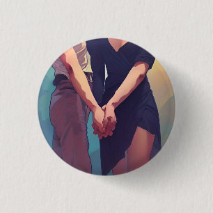 Love 3 Cm Round Badge 1 Inch Round Button