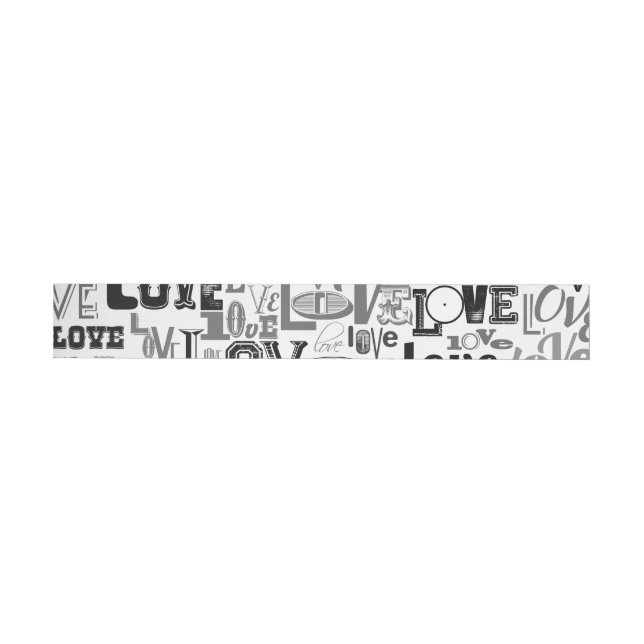 Love 3 wrap around label (Individual)