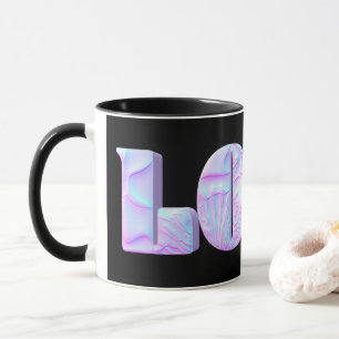 LOVE 3D Design, Graphic, Unique, Cool Mug