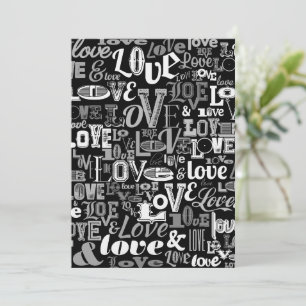 Love 4 thank you card