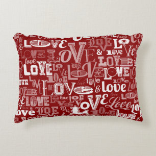 Love 5 accent pillow