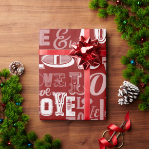 Love 5 wrapping paper