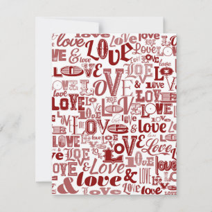 Love 6 card