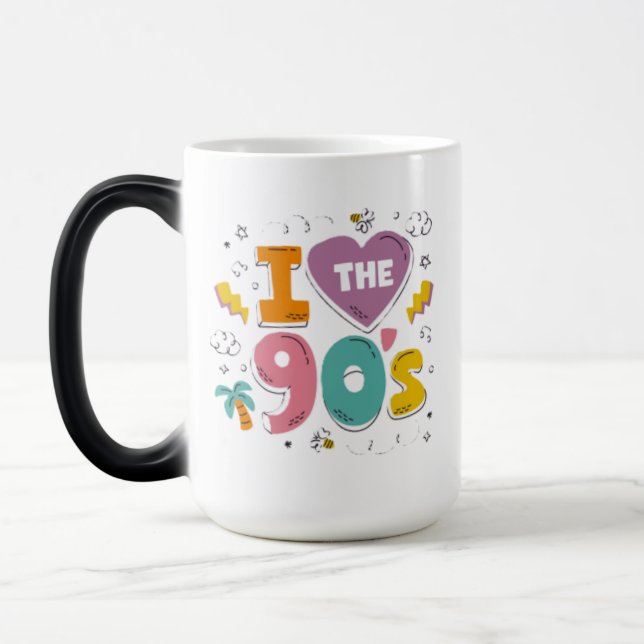love 90s  magic mug (Left)