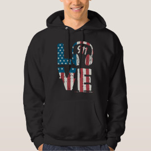 Love 911 Operator Dispatch-er Police Fire-fighter Hoodie