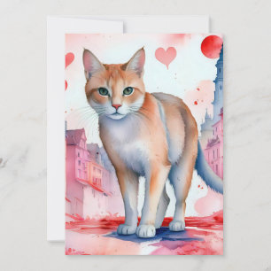 Love a Cat  Holiday Card