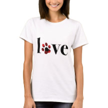 LOVE - A cute cat or dog paw