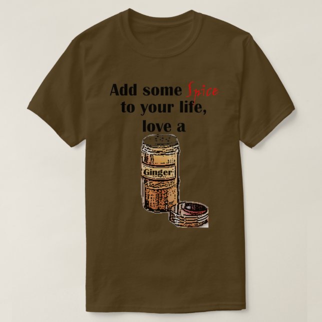 Love a Ginger T-Shirt (Design Front)