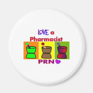Love a Pharmacist PRN T-Shirts & Gifts Magnet