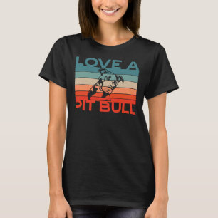 Love A Pit Bull Cute Pit Bull T-Shirt