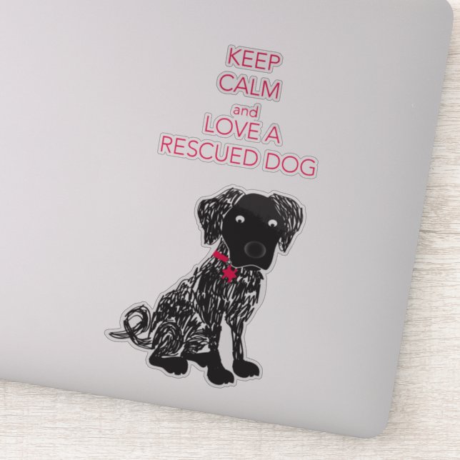 Love a rescued Dog (Detail)