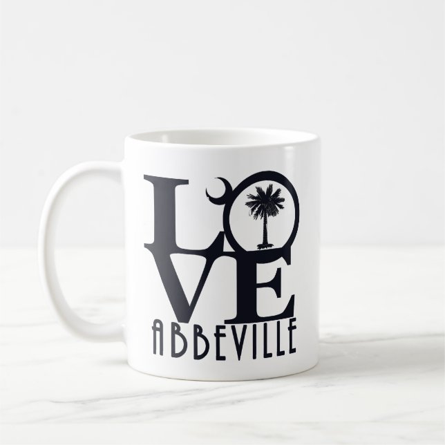 LOVE Abbeville Coffee Mug (Left)