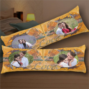 Love Abstract Sunset 0612 Body Pillow
