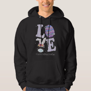 Love Activity Director Life Stethoscope Funny Eggs Hoodie