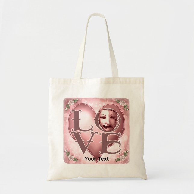 LOVE Actor Mask  Tote Bag (Front)