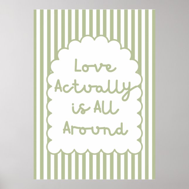 Love Actually Is All Around Poster (Front)