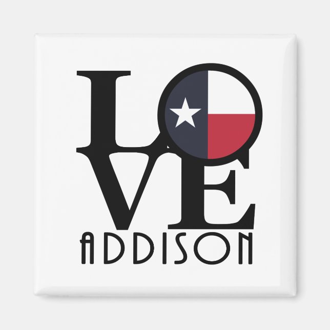 LOVE Addison Magnet (Front)