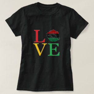 LOVE Afrocentric Lips T-Shirt