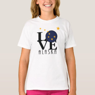 LOVE Alaska (front print) T-Shirt