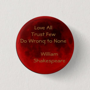 Love All 1 Inch Round Button