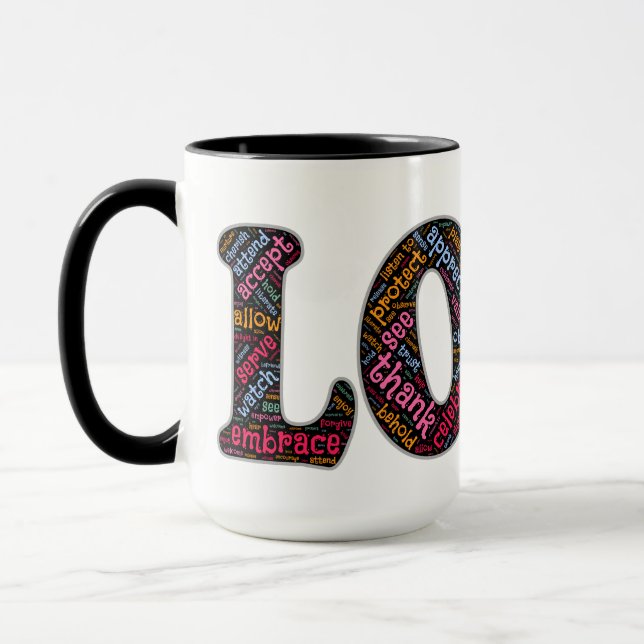 Love All Ways Mug (Left)
