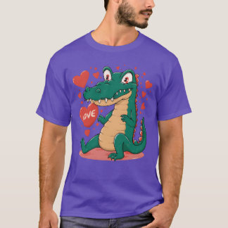 Love Alligator gift T-Shirt
