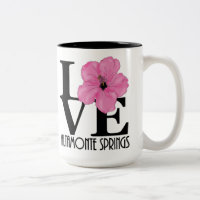 LOVE Altamonte Springs Florida Pink Hibiscus 15oz