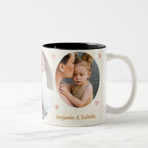 Love Always, Mom & Dad – Custom 3-Photo Mug