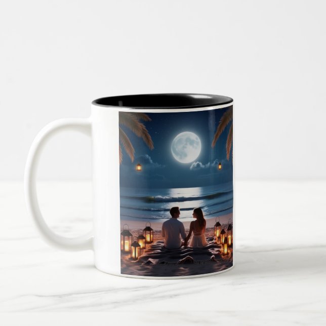 Love Always Two-Tone Coffee Mug (Left)