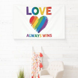 Love Always Win LGBT Banner