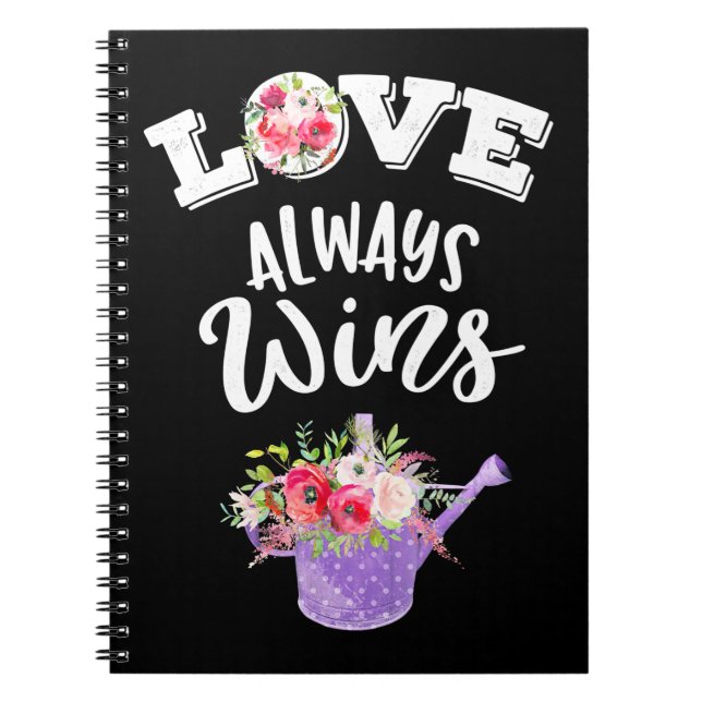 Love Always Win Notebook (Front)