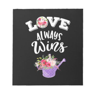 Love Always Win Notepad